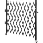 Mophorn - portail de s�curit� pliant simple, portail accord�on en acier de 48 po h x 71 po l, porte de ...