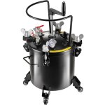 Mophorn - pot de peinture sous pression, r�servoir de 20 l / 5 gal, pression r�glable de 70 psi, r�servoir ...