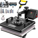 Mophorn - presse � chaud 8 en 1 38 x 38 cm presse � transfert de chaleur multifonctionnelle 15 x 15 pouces ...