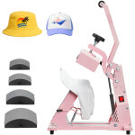Mophorn presse � chaud pour casquettes et chapeaux, machine de transfert thermique avec 4 platines interchange ...