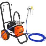 Mophorn - pulv�risateur de peinture sans air � diaphragme, pulv�risateur de peinture sans air avec barre ...