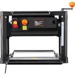 Mophorn - raboteuse deepaisseur , raboteuse de table de 13', deux vitesses, moteur 15 a 2000 w, 3 lames, ...