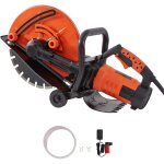 Mophorn - scie � b�ton �lectrique, 16 po, moteur 3200 w 15 a, profondeur de coupe r�glable de 6 po, disque ...