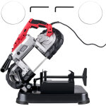 Mophorn ? scie � ruban portable sans fil 5 pouces ? moteur 1100w 10a ? vitesse variable 42 - 144 m / ...