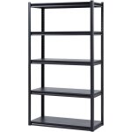 Mophorn - tag�res de rangement de garage � 5 niveaux - capacit� de 2000 lb, �tag�res m�talliques r�glables ...