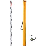 Mophorn - tige de mesure t�lescopique en aluminium 3m, tige de mesure double face cm / mm, niveau � bulle ...
