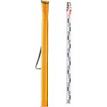 Mophorn - tige de mesure t�lescopique en aluminium 4m, �chelle double face (cm / mm), nivellement d'arpentage ...