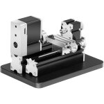 Mophorn tour � m�taux compact �lectrique 70 x 130 mm, moteur 36 w 20000 tr / min, mandrin � 3 m�choires, ...