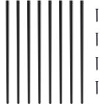 Mophorn - vevor balustres en metal pour escalier, 19 x 810 mm, broche de rampe ronde en alliage dealuminium, ...