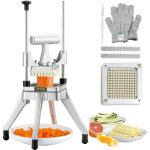 Mophorn - vevor coupe - frites professionnel manuel coupe - legumes multifonction commercial lame de ...