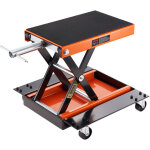 Mophorn - vevor cric de moto a ciseaux 500 kg hauteur de levage 12 - 39 cm pont elevateur hydraulique ...
