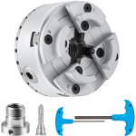 Mophorn - vevor mandrin tour a bois ? 96 mm mandrin de tour a 4 machoires kp96 mandrin de tournage a ...