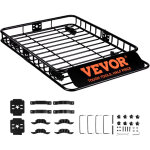 Mophorn - vevor porte - bagage pour voiture 1175�915�114 mm charge 90, 7 kg panier de toit en acier galerie ...