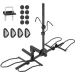 Mophorn - vevor porte - velos pour 2 velos porte - bagages sur attelage capacite de charge maximale de ...