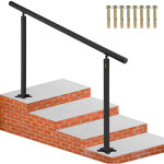Mophorn - vevor rampe deescalier sans traverses - 152, 8 x 91 cm - main courante max. pour marches en ...