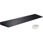 Mophorn - vevor rampe de seuil hauteur 4 cm rampe trottoir decoupable caoutchouc charge 15 t rampe acces ...