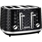 Morphy richards m248131ee vector grille - pain plastique, noir