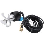 Moteur submersible 4023s - 350kv 24v avec h�lice m�tallique, �tanche, pour propulseur de bateau rc.