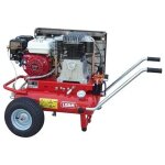 Motocompresseur lisam lm 600 / 30 avec moteur � essence honda 6, 5 hp 600 l / min
