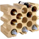 Cubes de bouteilles jusqu'� � 92 mm pour 15 bouteilles, terracotta b229v