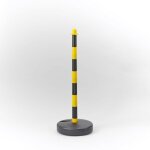 Potelet plastique sur coupelle ronde b360cnojarond - mottez Potelet plastique sur coupelle ronde b360cnojarond - mottez