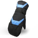 Moufle homme & femme, gants de ski prot�gent du vent, imperm�able et thermiques, chaud sports de plein ...