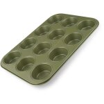 Moule � muffins 12 empreintes 38 x 26 cm zenker green vision