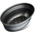 Moule  pain ovale 26 x 16 cm zenker black metallic