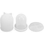 Moule en silicone pour coupe � d�s transparente - d�cor de table et accessoire pour soir�e jeux