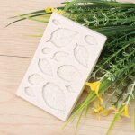 Moule en silicone feuilles, moule cr�atif 3d pour d�coration g�teau et chocolat avec formes feuilles ...