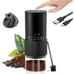 [jamais utilis�]moulin � caf�, moulin a cafe electrique, 30 r�glages, moulin � caf� sans fil rechargeable ...