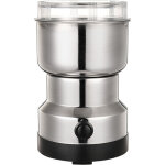Moulin � caf� �lectrique 300ml moulins multifonctionnels, moulin a graines quatre lames en acier inoxydable ...