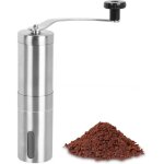 Moulin � caf� manuel en acier inoxydable