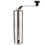 Moulin � caf� manuel en acier inoxydable pour grains de caf�, id�al pour cafeti�re � piston et filtre ...