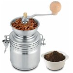Moulin � caf� manuel en acier inoxydable, outil � main pour moulins, pour grains de caf�, �pices, noix, ...