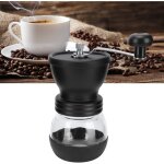 Moulin � caf�, mini moulin � grains de caf� manuel � manivelle pour outil de cuisine domestique, tambour ...