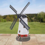 Moulin à vent solaire led hwc - g95, décoration de jardin / terasse, pour l'intérieur / extérieur Moulin à vent solaire led hwc - g95, décoration de jardin / terasse, pour l'intérieur / extérieur