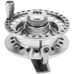 Moulinet de p�che avant en m�tal int�gral pour p�che sur glace, rocher et mouche - tackle blt60