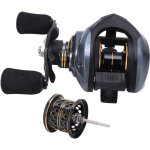 Moulinet de p�che casting dw200 pour leurres, ratio 7. 2:1, 18 + 1 roulements, syst�me de freinage double ...