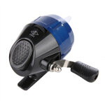 Moulinet de p�che � lancer l�ger et portable pour harpon et fl�chettes (bleu)