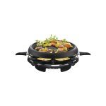 Moulinex - appareil à raclette 6 personnes 700w + plancha + crêpière re151812 Moulinex - appareil à raclette 6 personnes 700w + plancha + crêpière re151812