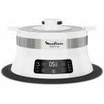 Cuiseur vapeur 0. 7l 550w blanc - moulinex - vj504010