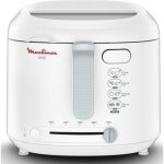 Moulinex ? friteuse �lectrique 1 kg ? thermostat r�glable 150�c � 190�c ? hublot de contr�le ? couvercle ...