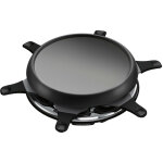 Moulinex - appareil  raclette 6 personnes 700w + plancha + crpire re151812