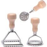 Moulle � ravioli, d'emporte - pi�ce � ravioli avec en bois poign�e et bord ustensiles pour accessoires ...