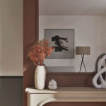 Moulure murale d�corative en bois boutons - 1 x 3, 2 x 100 cm - brut sans peinture - cimaise - plinthe ...