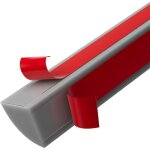 Moulure quart de rond flexible, bordure quart de rond autocollante, bordure de baignoire autocollante, ...