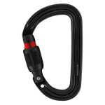 Mousqueton sm'd screw - lock petzl m39a sln - noir - screw - lock