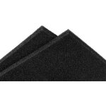 Mousse acoustique monacor mdm - 8602 polyuréthane noir Mousse acoustique monacor mdm - 8602 polyuréthane noir