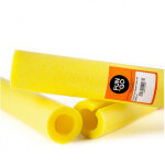 Mousse protectrice tubulaire �92mm. . jaune. 2 metres